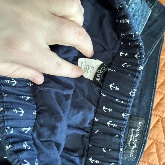 J.crew factory nautical anchor novelty printed mini skirt with pockets size XS - Picture 2 of 4